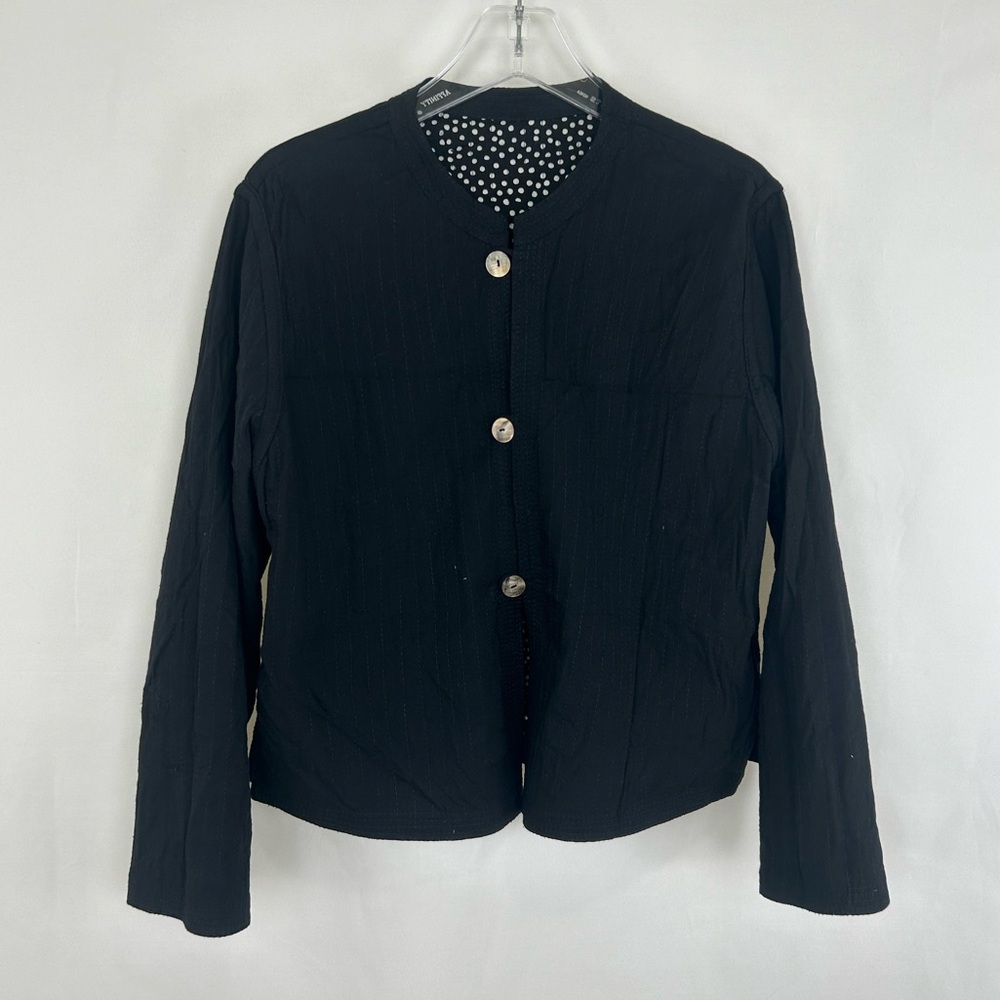 Vintage Reversible Round Collar Lightweight Jacket - Picture 7 of 8